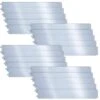Lot De 20 Bordure De Jardin En Métal Galvanisé Flexible 100x18cm(Lot De 20 Bordure De Jardin En Metal Galvanise Flexible 100x18cm)