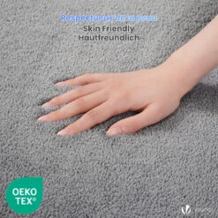 Tapis De Salon Poils Ras Doux Antiderapant 140x200cm Uni Gris(Tapis De Salon Poils Ras Doux Antiderapant 140x200cm Uni Gris) -Boutique Vounot Listing04 157e320b 778e 4b05 9473 370eb0f29aa6