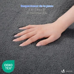 Tapis De Salon Poils Ras Doux Antiderapant 140x200cm Uni Anthracite(Tapis De Salon Poils Ras Doux Antiderapant 140x200cm Uni Anthracite) -Boutique Vounot Listing04 9823d582 524b 45bd 890e 62d97b145cc5 2