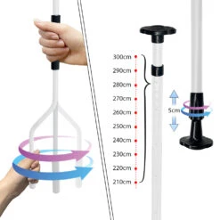 Auvent Retractable Manuel Sans Percage 300cm Beige(Auvent Retractable Manuel Sans Percage 300cm Beige) -Boutique Vounot PT06 09ae21df 462d 4c6a b621 b6416d42a376