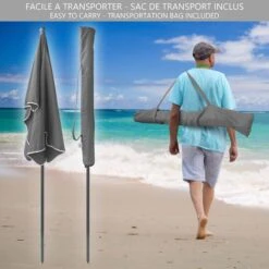 Parasol Rectangulaire 2x1.25m Avec Housse De Protection Gris(Parasol Rectangulaire 2x1 25m Avec Housse De Protection Gris) 11 Parasol Rectangulaire 2x1.25m Avec Housse De Protection Gris(Parasol Rectangulaire 2x1 25m Avec Housse De Protection Gris) -Boutique Vounot Parasolrectangulaire 5 be7ad945 2d93 4d10 8f2b f9bd9b3b7af5