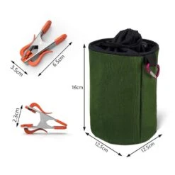 Pince A Linge Lot 40 Pcs INOX Avec Sac De Rangement(Pince A Linge Lot 40 Pcs Inox Avec Sac De Rangement) -Boutique Vounot Pegswithhooks26 9b465f66 5ec1 4ad9 987d 8abc9bdb7c29