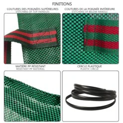 Sac De Jardin 272L Lot De 6 Sacs XXL(Sac De Jardin 272l Lot De 6 Sacs Xxl) -Boutique Vounot Sac de jardin 3 79c0e027 42fd 4b0c 9fff 78c086e80371