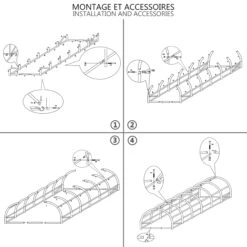Grande Serre De Jardin 18m2 En Acier Galvanisé - Taille : 6x3x2M(Grande Serre De Jardin 18m2 En Acier Galvanise Taille 6x3x2m) 17 Grande Serre De Jardin 18m2 En Acier Galvanisé - Taille : 6x3x2M(Grande Serre De Jardin 18m2 En Acier Galvanise Taille 6x3x2m) -Boutique Vounot Serre de jardin Greenhouse 7 63247b39 7e90 40a1 bb6e 60c4a23f2071