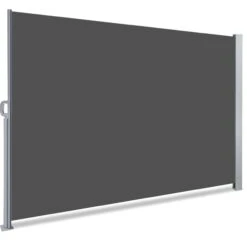 Paravent Retractable Avec Housse De Protection 160x300cm Gris(Paravent Retractable Avec Housse De Protection 160x300cm Gris)