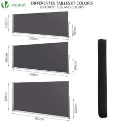 Paravent Retractable Avec Housse De Protection(Paravent Retractable Avec Housse De Protection) -Boutique Vounot Sideawning7.1 9678f365 25f7 4932 a069 07d4241e74ed