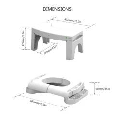 Tabouret Physiologique Pliable Avec Detecteur De Lumiere Integre(Tabouret Physiologique Pliable Avec Detecteur De Lumiere Integre) -Boutique Vounot Tabouret physiologique pour Toilettes 7 e85f4f28 8b17 4d41 b5d0 13e0b312295b