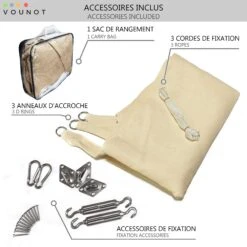 Voile D Ombrage Triangle HDPE Avec 19 Pcs Kit De Montage(Voile D Ombrage Triangle Hdpe Avec 19 Pcs Kit De Montage) -Boutique Vounot Voile d ombrage Triangle 7 6cdda3af 98f0 4601 923d edeebe0c403b