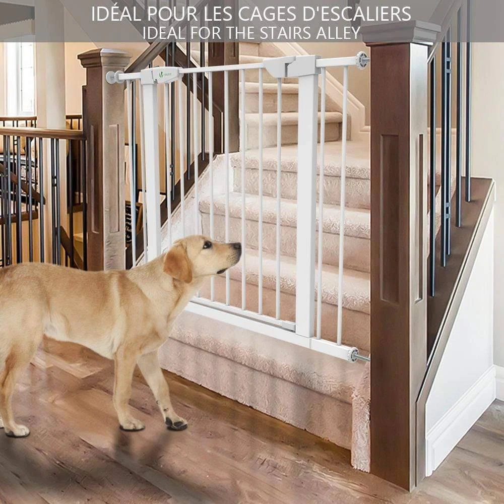 Barriere De Securite Porte Et Escalier 100-108cm Blanc Pour Animaux(Barriere De Securite Porte Et Escalier 100 108cm Blanc Pour Animaux) 3 Barriere De Securite Porte Et Escalier 100-108cm Blanc Pour Animaux(Barriere De Securite Porte Et Escalier 100 108cm Blanc Pour Animaux) – Image 3