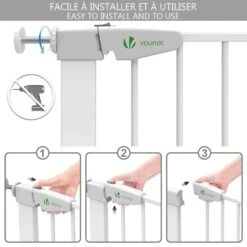 Barriere De Securite Porte Et Escalier 75-84cm Blanc Pour Animaux(Barriere De Securite Porte Et Escalier 75 84cm Blanc Pour Animaux) -Boutique Vounot barrieredesecurite 6 99e5a377 dd17 4272 bf59 1b8b66a7b737