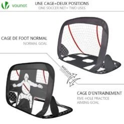 Cage De Foot Portable Lot 2 Pcs POP UP(Cage De Foot Portable Lot 2 Pcs Pop Up) -Boutique Vounot cage de foot 2 056798c4 c152 44d5 aa7b 4f630c8eebd8