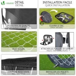 Cage De Foot Portable Lot 2 Pcs POP UP(Cage De Foot Portable Lot 2 Pcs Pop Up) -Boutique Vounot cage de foot 5 112e2732 f59f 43e3 9c4a 1345a219f0f2