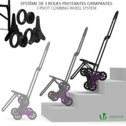 Chariot De Course Avec Sac Isotherme(Chariot De Course Avec Sac Isotherme) -Boutique Vounot chariotdecourses 5 c52c4eb6 8ded 47ae 8295 57bc52ce5624