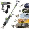 Desherbeur Electrique Pistolet A Air Chaud 2000W Avec 5 M De Cable Et 5 Buses(Desherbeur Electrique Pistolet A Air Chaud 2000w Avec 5 M De Cable Et 5 Buses)