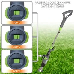 Desherbeur Electrique Pistolet A Air Chaud 2000W Avec 5 M De Cable Et 5 Buses(Desherbeur Electrique Pistolet A Air Chaud 2000w Avec 5 M De Cable Et 5 Buses) -Boutique Vounot desherbeur 6 51b1b758 a9a4 488f bde5 f1388418b720