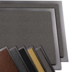 Lot De 2 Tapis De Porte Paillasson 40x60cm Anthracite(Lot De 2 Tapis De Porte 40x60cm Anthracite)