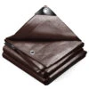 Bâche De Protection En Polyéthylène Resistant Et Impermeable 240g/m² Marron 1.5x6m(Bache De Protection En Polyethylene Resistant Et Impermeable 240g M Marron 1 5x6m)