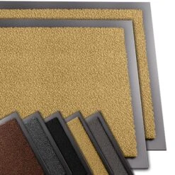 Lot De 2 Tapis De Porte Paillasson 40x60cm Beige(Lot De 2 Tapis De Porte Paillasson 40x60cm Beige)