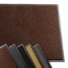 Tapis De Porte Paillasson 90x120cm Marron-Noir(Tapis De Porte Paillasson 90x120cm Marron Noir)