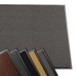 Tapis De Porte Paillasson 90x150cm Anthracite(Tapis De Porte 90x150cm Anthracite)