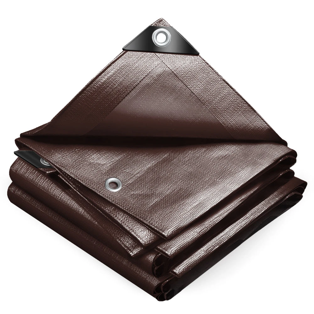 Bâche De Protection En Polyéthylène Resistant Et Impermeable 240g/m² Marron 4x6m(Bache De Protection En Polyethylene Resistant Et Impermeable 240g M Marron 4x6m) 1 Bâche De Protection En Polyéthylène Resistant Et Impermeable 240g/m² Marron 4x6m(Bache De Protection En Polyethylene Resistant Et Impermeable 240g M Marron 4x6m)