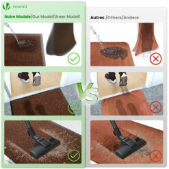 Lot De 2 Tapis De Porte Paillasson 40x60cm Marron-Noir(Lot De 2 Tapis De Porte Paillasson 40x60cm Marron Noir) -Boutique Vounot listing03 3198d864 4dd3 403f 9c59 3e70f96794eb 3