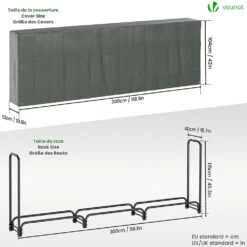 Serre Buche 3m Avec Housse De Protection(Serre Buche 3m Avec Housse De Protection 1) -Boutique Vounot listing05 a0ae5894 e31b 456b a3d8 961e1aa78757