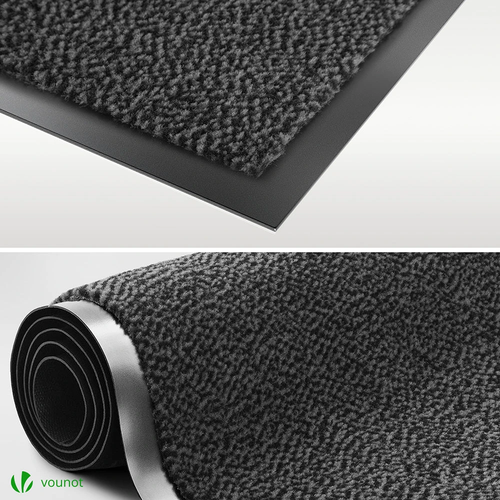 Tapis De Porte Paillasson 40x60cm Gris-Noir(Tapis De Porte Paillasson 40x60cm Gris Noir) 6 Tapis De Porte Paillasson 40x60cm Gris-Noir(Tapis De Porte Paillasson 40x60cm Gris Noir) – Image 6