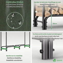 Serre Buche 2m Avec Housse De Protection(Serre Buche 2m Avec Housse De Protection) -Boutique Vounot listing06 edd0379d 146c 432c 83a9 87e74c538d79