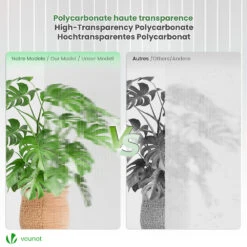 14 X Plaques De Polycarbonate Alveolaires Transparent Creux 4mm 121x60.5cm(14 X Plaques De Polycarbonate Alveolaires Transparent Creux 4mm 121x60 5cm) -Boutique Vounot listing07 d65bb160 3175 4682 a5a3 a3cddb362e62