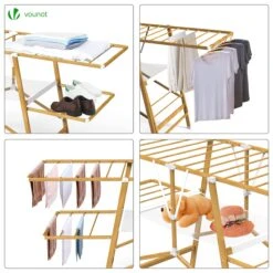 Séchoir à Linge Pliable Grande Capacite(Sechoir A Linge Pliable Grande Capacite) -Boutique Vounot sechoir a linge 6 5674b3bc 685d 4c5d ad0e 9b4884490844