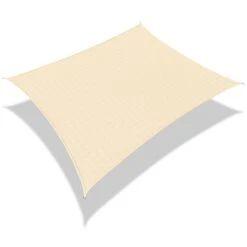 Voile D'ombrage Rectangulaire Avec 24pcs Kit De Fixation(Voile D Ombrage Rectangulaire Avec 24pcs Kit De Fixation) -Boutique Vounot voiled ombrageB 1 f186a089 e112 4f4f be93 903645efc13c